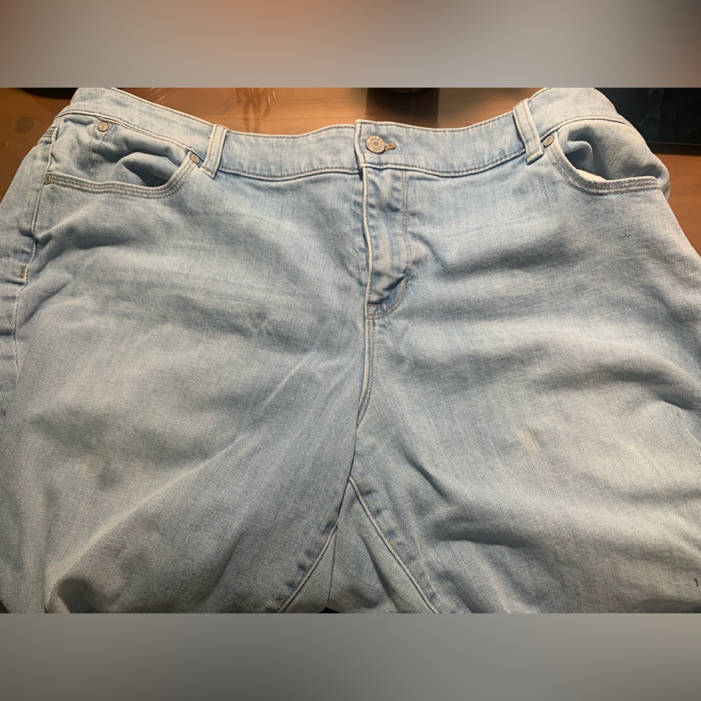 Talbots Light Blue Rinse Boyfriend Jeans